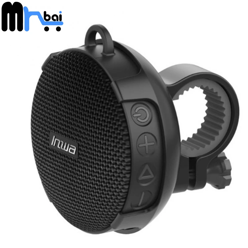 Mr. Bai-Altavoz Bluetooth TWS para bicicleta, Subwoofer bajo inalámbrico para exteriores, altavoz para ciclismo, columna estéreo resistente al agua