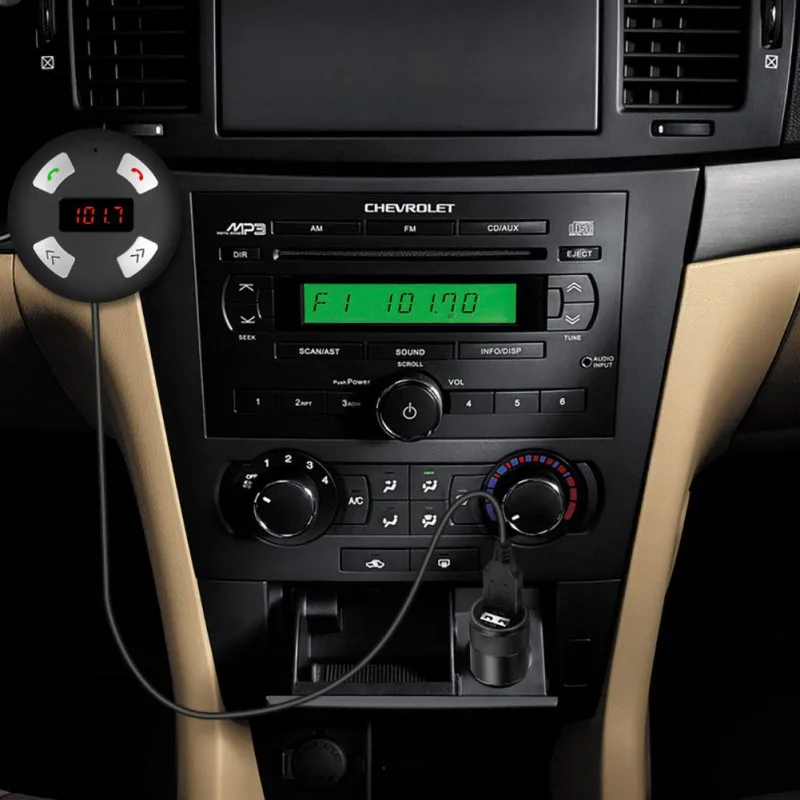 Bluetooth автомобильный комплект громкой связи компактный размер беспроводной аудио музыкальный адаптер Аксессуары