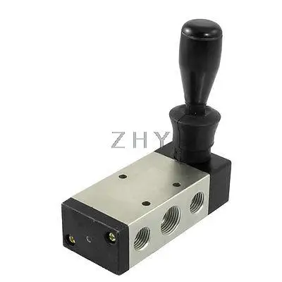 

4H310-10 2 Position 5 Way PT 3/8" Port Hand Pull Pneumatic Mechanical Valve