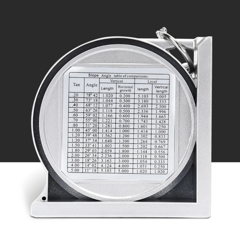 Magnetic Angle Locator Slope Protractor Inclinometer Level Meter Clinometer Survey Portable Measuring Gauge Tool Slope Locator metric feeler gauges