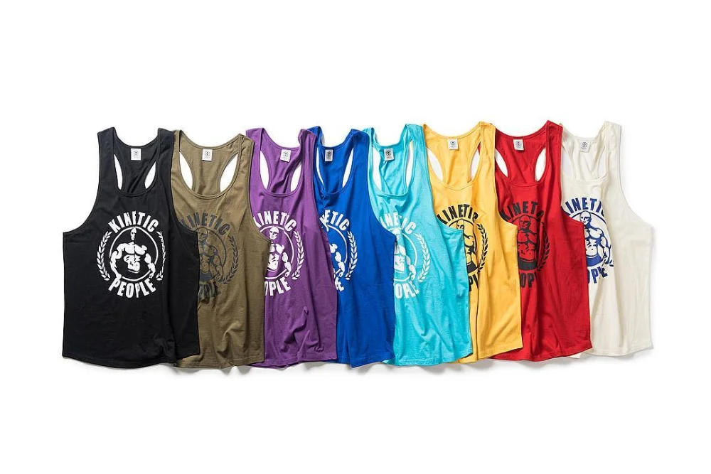 Gyms Tank Tops Men Elastic Cotton Vest O-Neck Gyms Tank Top Men Sleeveless Shirts Muscle Men Fitness Tops