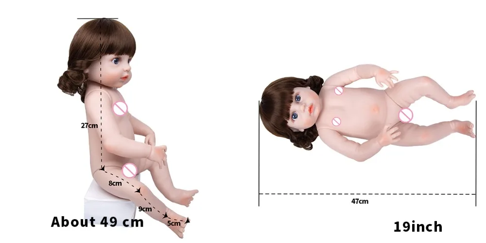 19 inch 49 cm F