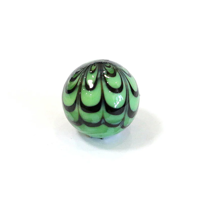 Handmade 25mm Colorful Murano Glass Marbles for Home Decor and Kids' Play