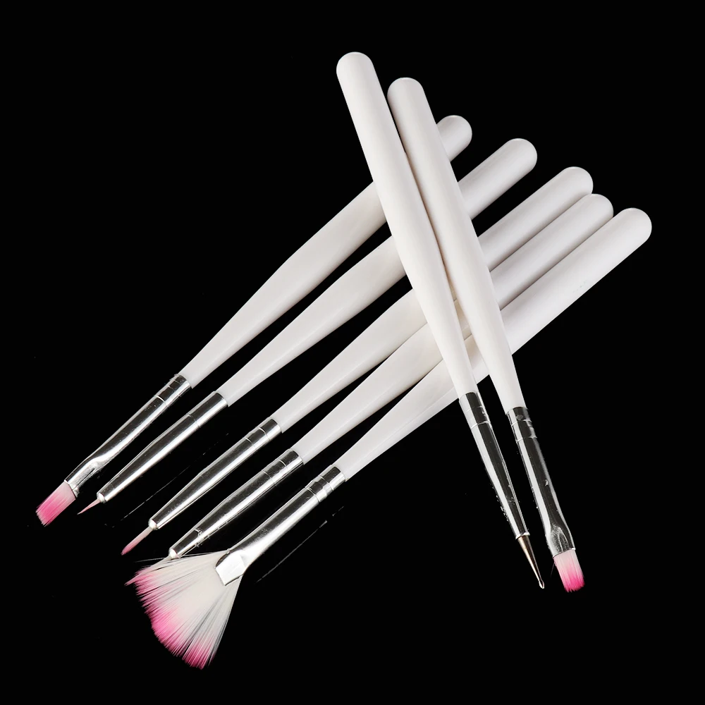 7 шт./компл. кисточка для украшения торта глазури и выпечки|Принадлежности