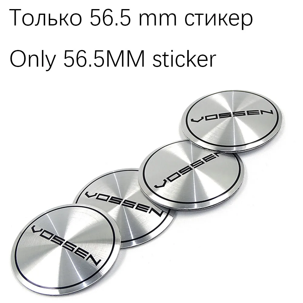 56MM type 3 Хорошее качество хром 4 шт./лот 56 мм 68 мм 60 мм Автомобильная эмблема значок колпачки ступицы колеса для VOSSEN авто колпачки центра колеса Автомобильные Чехлы - Цвет: 56MM type 3