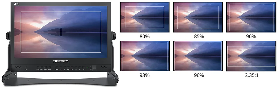 شاشة مونيتور SEETEC ATEM156 بحجم  15.6 للبث المباشر مع سويتشر ATEM Mini مع مداخل ومخارج 4 HDMI