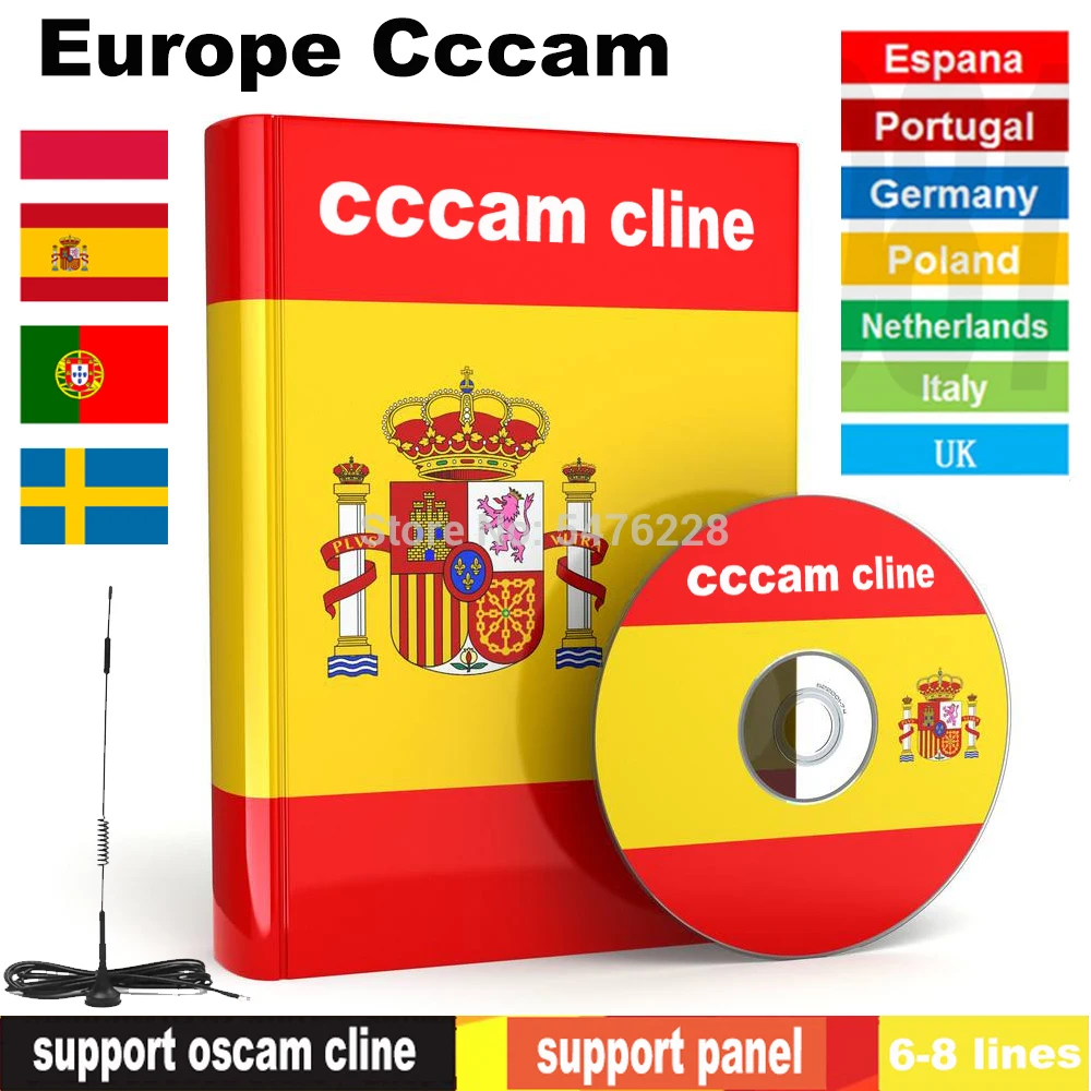 

CCCAM cline Spain OScam cline for 2 year Europe CCCAM Spain Germany Portugal Poland Stable for DVB-S2 Satellite Receiver Recept