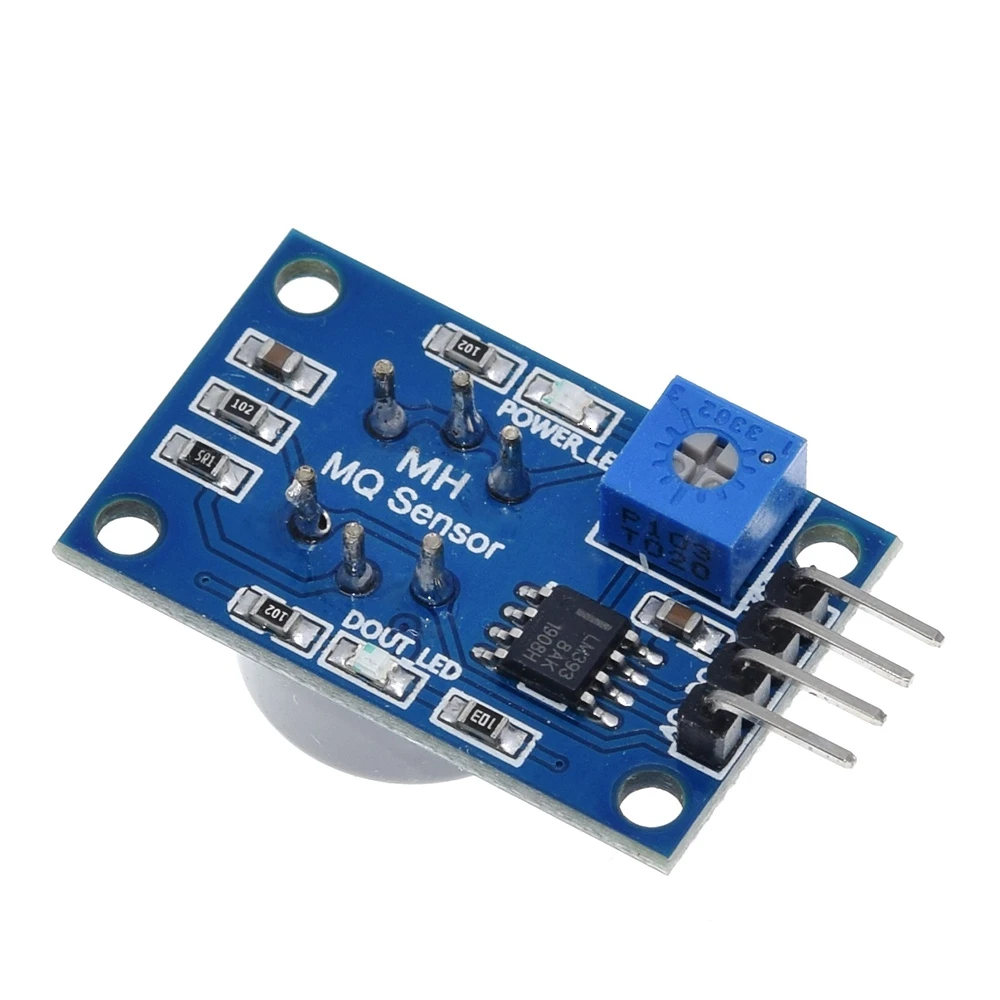 TZT 1/3PCS MQ-2 MQ-3 MQ-4 MQ-5 MQ-6 MQ-7 MQ-8 MQ-9 MQ-135 Erkennung Rauch Methan Flüssiggas Sensoren Modul für Arduino – Detail 29