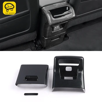 

Car Accessories Back Rear Seat Air Vent Outlet Panel Trim Cover Frame Sticker Interior Decoration for Cadillac XT6 2019 2020