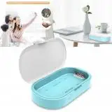 

Sterilizer Box Multipurpose Portable Double UV Household Manicure Phone Cleaner With Aromatherapy Auto Off 5v Personal Sanitizer