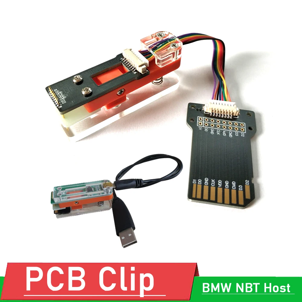 Зажим PCB для BMW NBT щетка хоста ремонта обновления программирования прошивки яркий