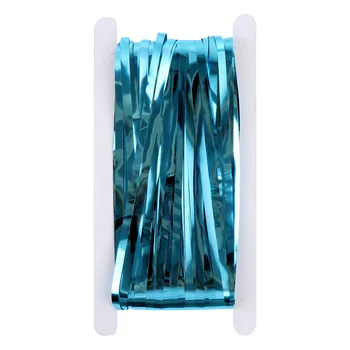 

3pcs Metallic Tinsel Foil Fringe Curtains for Party Photo Backdrop Wedding Decor