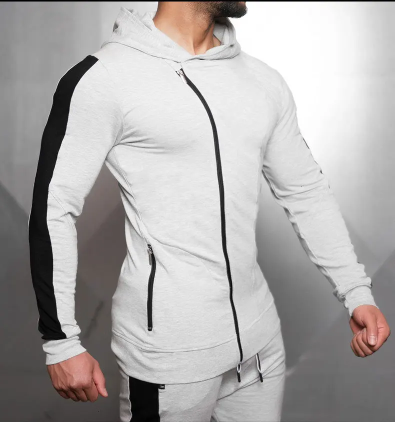 plain grey hoodie mens