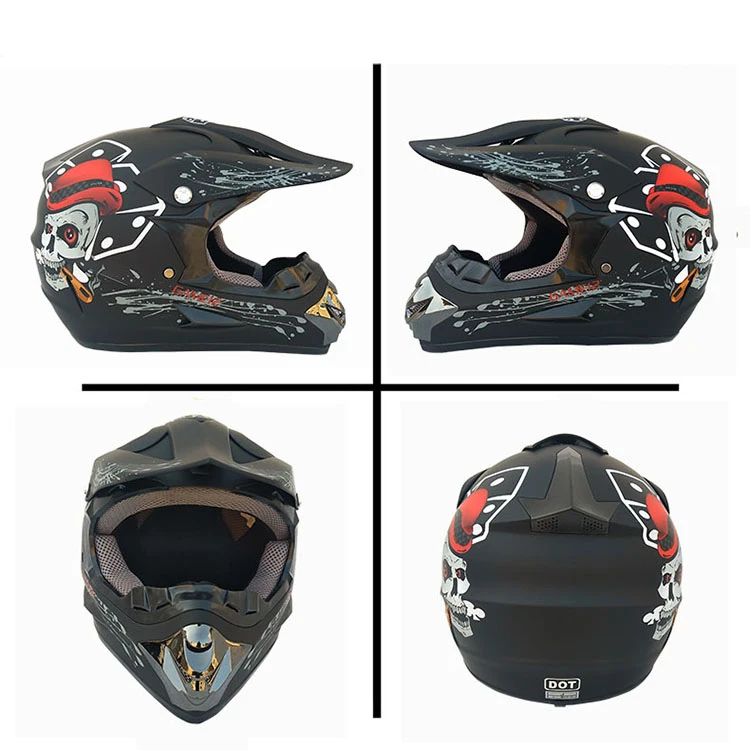 Мотоциклетный крест для мотоциклетного шлема MTB DH внедорожный мотоциклетный гоночный шлем с очками перчатки маска