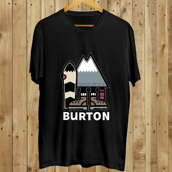 Новая футболка с логотипом Burton Snowboards