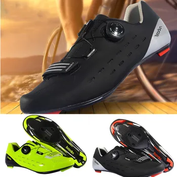 

Newly Cycling Shoes Road Bicycle Self-Locking Breathable Carbon Fiber Bike Shoes Cycling Athletic Shoe S66