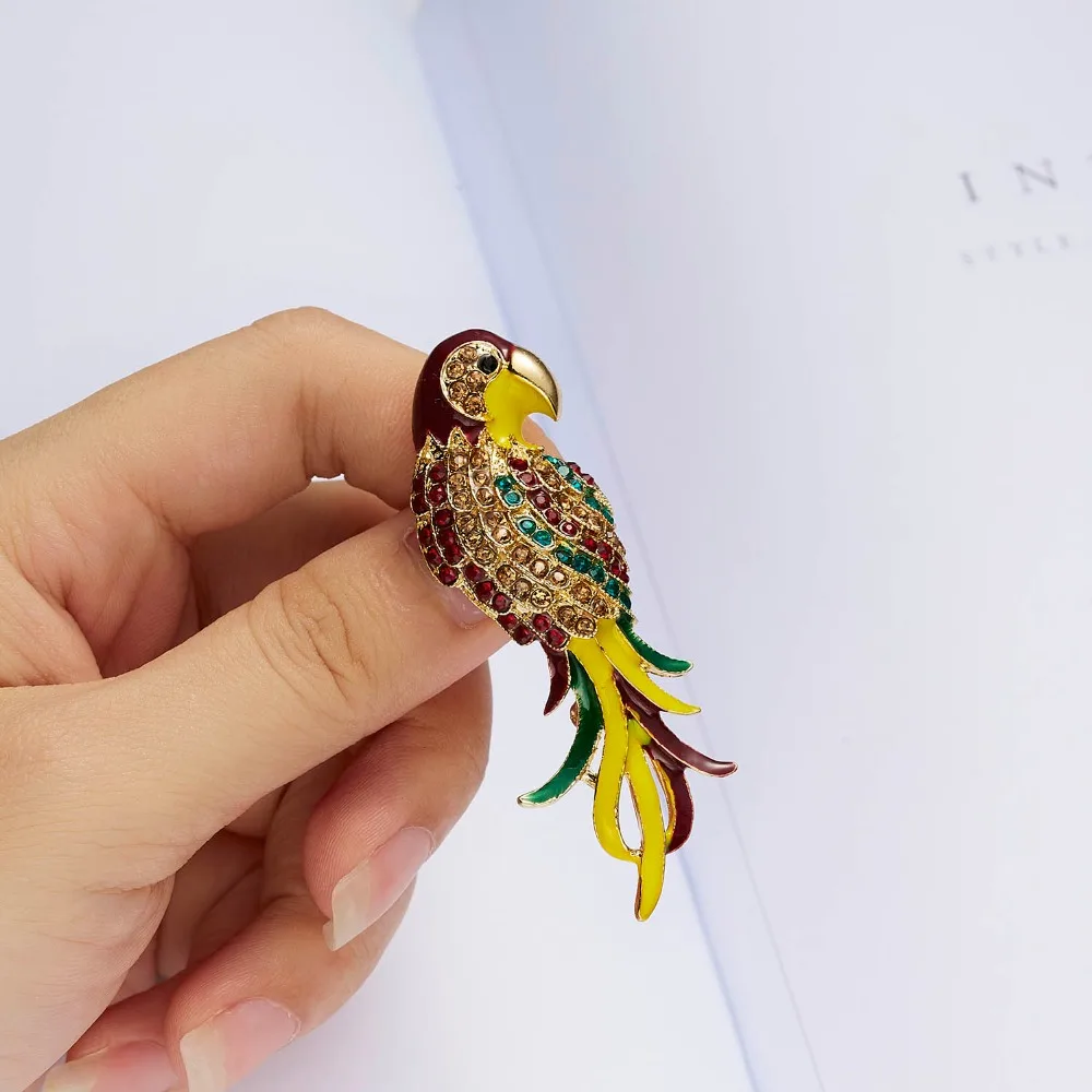 Rinhoo 1 шт. сияющий горный хрусталь красочный паук черепаха животное фигурная Брошь для женщин Женский Шарм ювелирные изделия подарок
