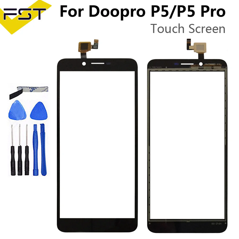 5 'Черный сенсорный экран для Doopro P5/P5 Pro идеальные запасные части сенсорная