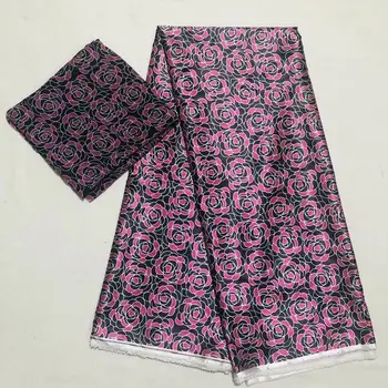 

Modal Organza Satin Silk Fabric African Soft Wax Print Fabric 2 yard chiffon 4 yard audel modell Imitated Ankara Fabric 031702