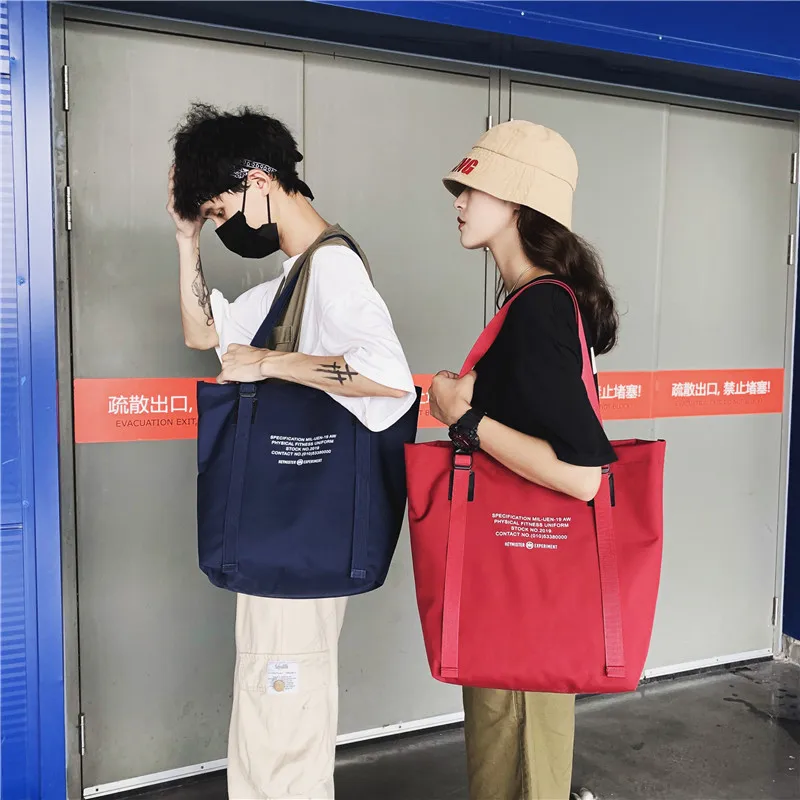 

Handbag Student Fabric Korean-style BOY'S MORI Series Casual Portable Oxford Cloth Street Classic Versatile Shoulder Bag