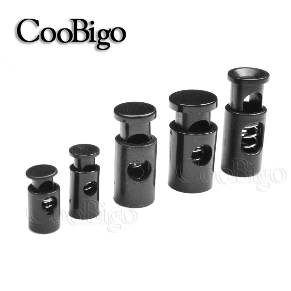 Stoppers Cord Lock Toggles Clip Spring Rope Clasp Adjustment Lanyard Garment Backpack Bag Diy