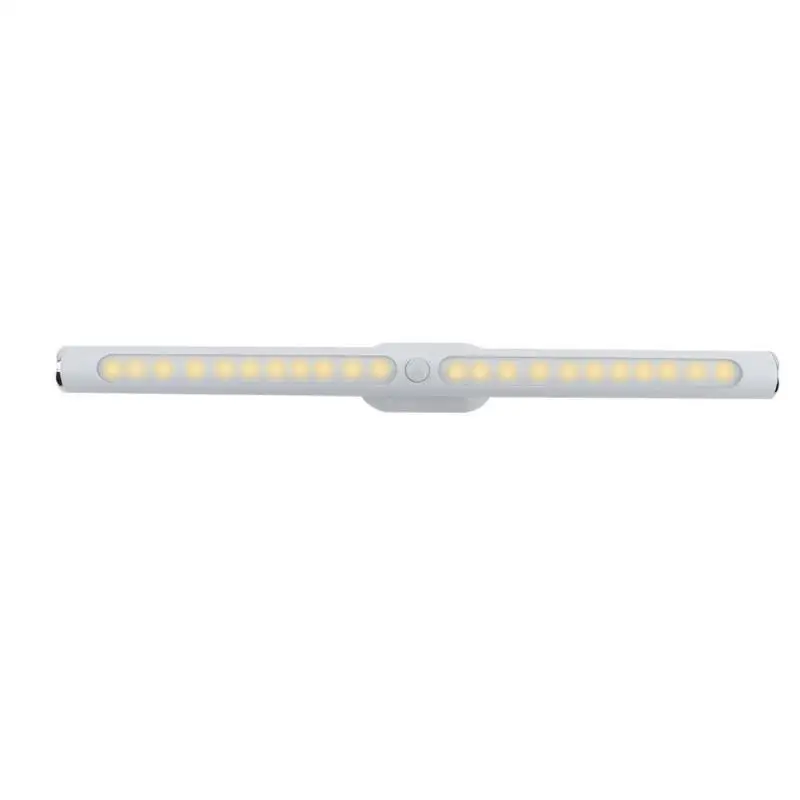 Warm White Сенсорный датчик USB перезаряжаемая 22 светодиодная подсветка под шкаф настенный Ночник светильник Бар Кухонный Шкаф аварийный светильник ing - Испускаемый цвет: Warm White