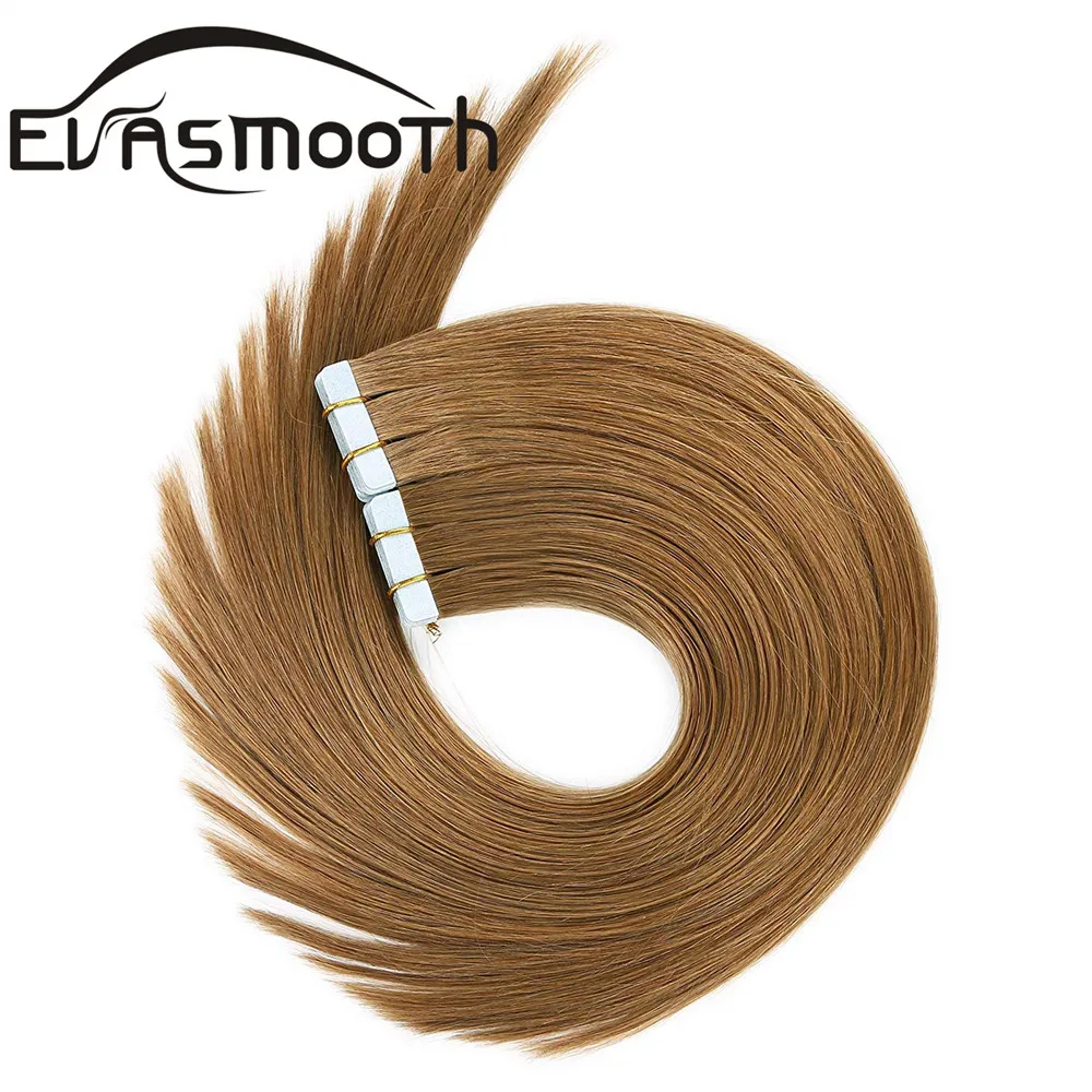 Promo Human-Hair-Extension Natural-Hair Skin Weft Adhesive Skin-Weft-Machinehuman Tape-In Remy J9jARq8Ql