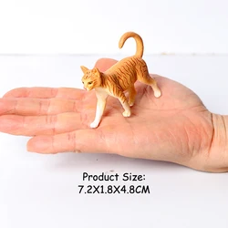 Realistic Cat Figurine Playset - Perfect Gift (Cat 12)