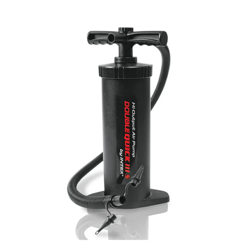 

Genuine Product Intex68605 Large Size Manual Air Pump Four Gas Nozzle Chargable Mattress Air Exhaust Inflatable Hand Pump 37 Cm