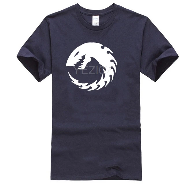 navy Tyranid 40k 40000 Fantasy inspired черная футболка мужская - Цвет: navy