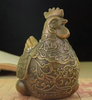 

lucky draw copper copper ornaments, metal crafts, hen study room crafts hen bronze pendulum