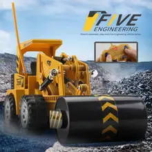 1/24 RC Грузовик 5 каналов Полный функциональный RC пульт дистанционного управления дорожный каток инженерное строительство дорожный каток грузовик игрушечный автомобиль