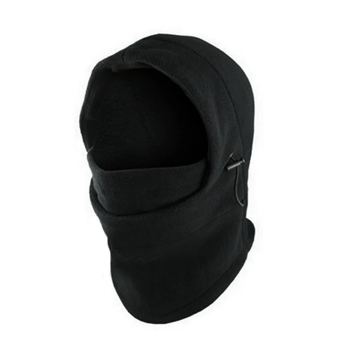Теплая Флисовая Балаклава с капюшоном, теплая зимняя спортивная маска для лица для мужчин, Лыжный велосипед, мотоциклетный шлем, шапочки в масках