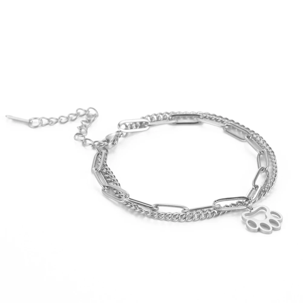 Buy the OTC. Sterling Silver Glass Heart Charm Toggle Bracelet W/Tag 18.3g  | GoodwillFinds