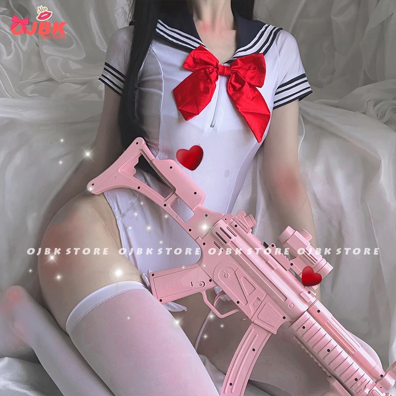 LILICOCHAN Ojbk Sexy Costumes School Girls Cosplay Exotic Apparel For Women Short Sleeves Bodysuit Adorable Swimsuit With -Zentai shop online H143aeb2faa5542f79486da81dc8ac61fW.jpg