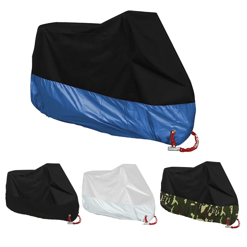Motorcycle Cover M L XL 2XL 3XL 4XL Universal Outdoor Uv Protector All Season Waterproof Bike Rain Dustproof Motor Scooter