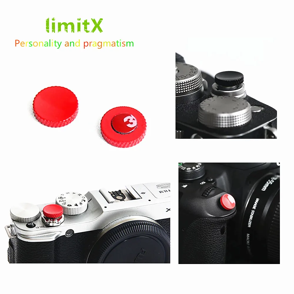 2x Camera Shutter Release Button Cap for Sony ZV 1 ZV1 A6600 A6400