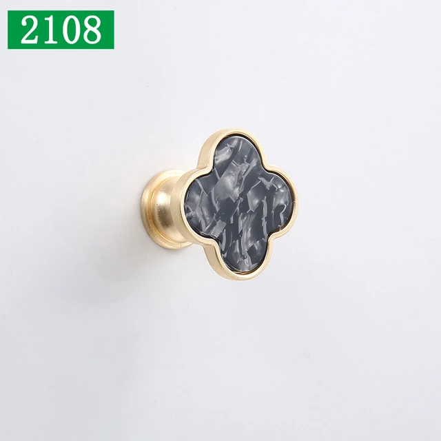 28 Colors European Style Cabinet Knobs and Handles Fashion Hanging Hooks Wall Decor Furniture Dressing Drawer Knob Kitchen Pull 2108-Knob