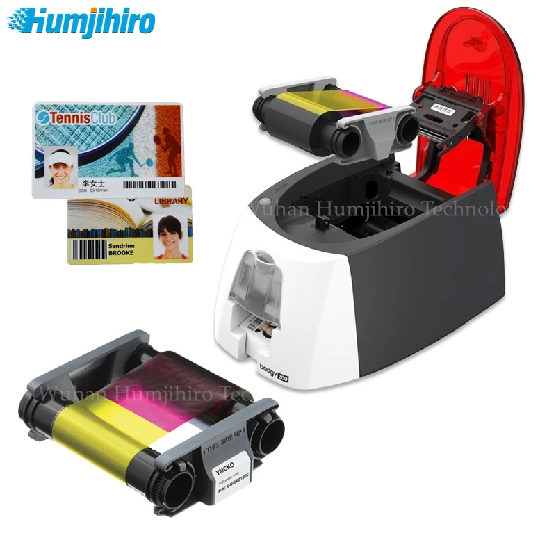 Badgy 100 Color Plastic Id Card Printer