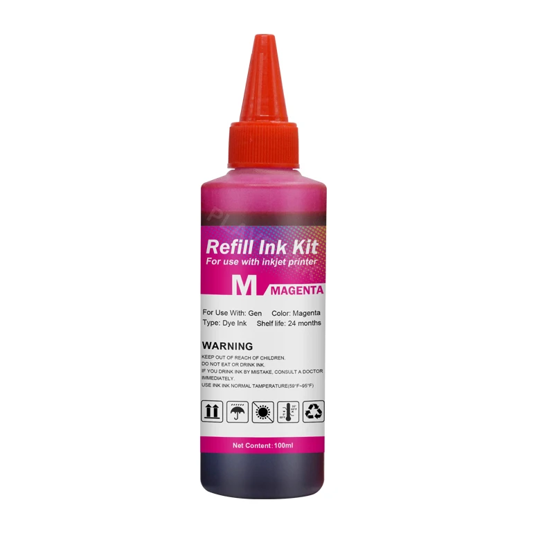 Plavetink Recarga de Tinta Corante para Impressora Cartuchos Recarregáveis de Tinta de 100ml para Impressora de Garrafa com Cores para Brother Lc3219 Lc3217 Lc123 Lcgamer Lc75 Lc65 - Imagem 4