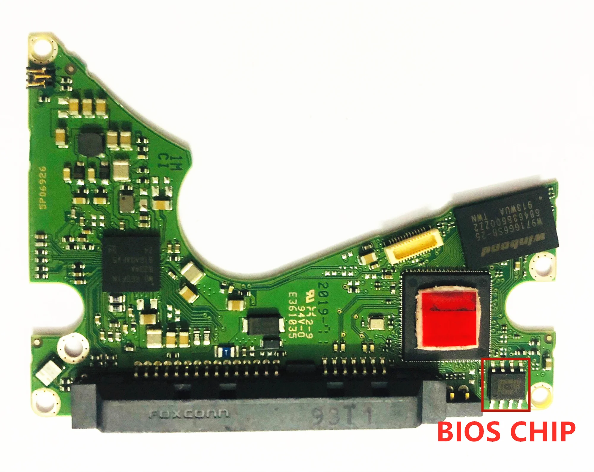Unlock-placa Lógica para Hdd Sata Leitura e Gravação de Firmware 2060810030001 Rev p1 Pc3000 810035 - Imagem 2