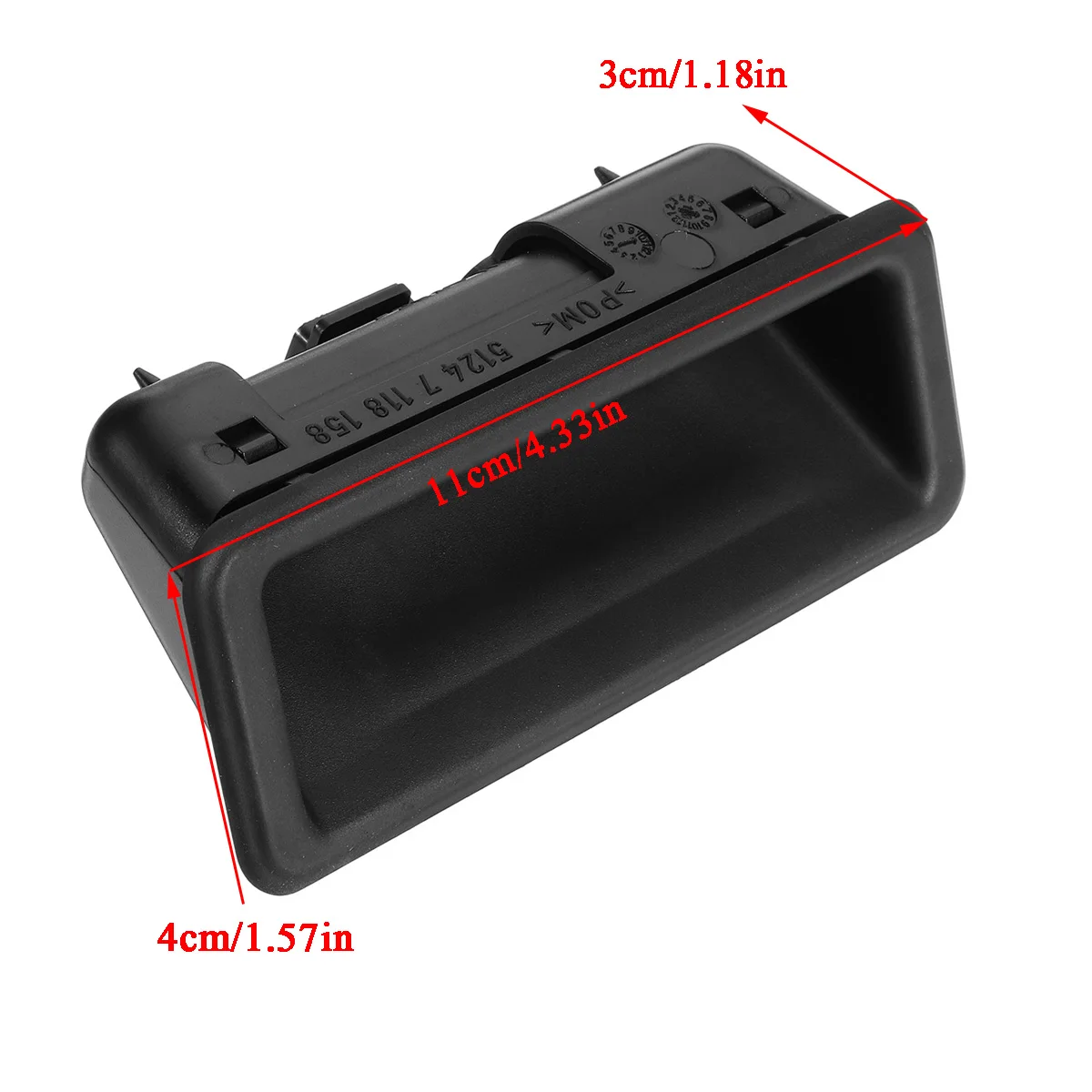 Черный Новый замок для багажника BMW E60 E90 E91 E92 E93 E70 E71 7118158 51247118158|Переключатели и