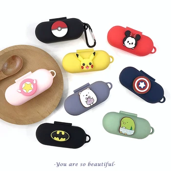 

Cartoon Cute Silicone Case For Huawei Honor FlyPods 3 TWS Wireless Earphone Bluetooth Protective Cover With Hook
