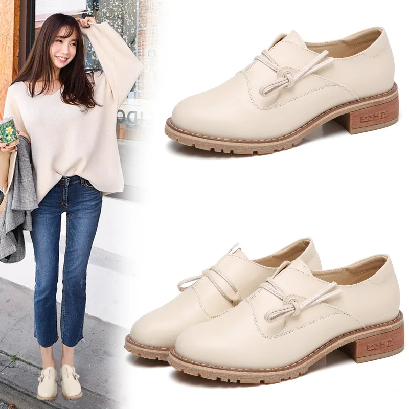 

2018 Autumn New Style Women's Daily Life Casual Shoes Korean-style Trend Ladies' Versatile Extra High WOMEN'S Shoes WOMEN'S Genu