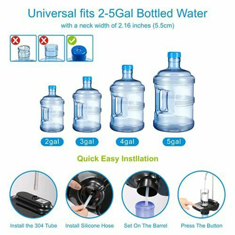 Electric Water Dispenser USB Rechargeable - Image 5