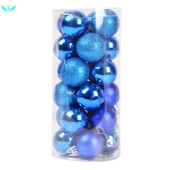 

24pcs Christmas Tree Baubles Balls Decor Ornament Xmas Wedding Party Decorations