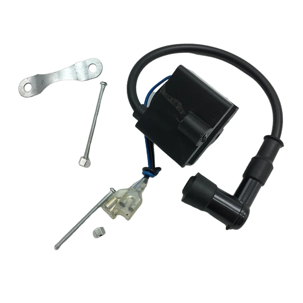 Black Motor Motorized Bicycle Bike CDI Ignition Coil for 50cc 60cc 80cc Engine