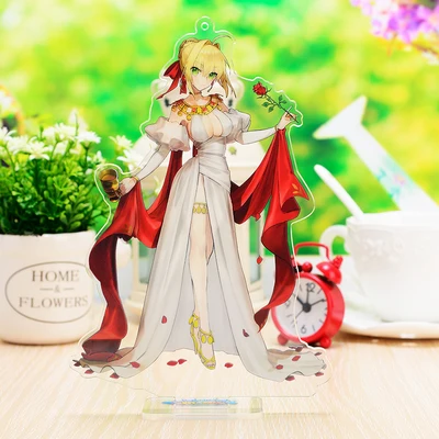 2 шт. скидка 50% Fate Grand Order фигурка акриловая игрушка Fes FGO Nero Saber Ereshkigal Holmes Karuna yoerimitsu Tamamo Joan кукла подарок - Цвет: V