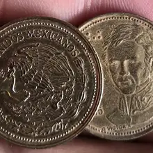 21mm, 100% de México, auténtica moneda conmemorativa, colección Original