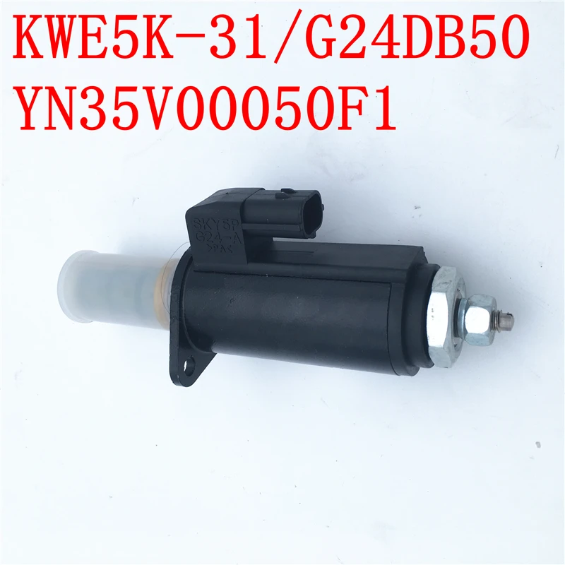 Хорошее качество; электромагнитный клапан KWE5K-31/G24DB50 YN35V00050F1 для SK200-8 SK330-8 SK350-8 экскаватора